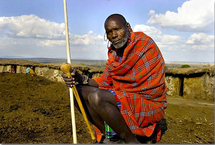 Maasai herder